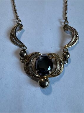 Vintage Titan Gold Filled “Alaskan Diamond” necklace. Vintage 1955-1965